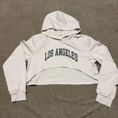 SHEIN Teen LOS ANGELES ロゴ パーカー 15Y