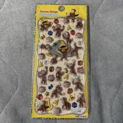 おさるのジョージ プチドロップステッカー ボンボンドロップシール うるちゅる