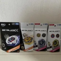 ベイブレードX 4点セット UX-17 UX-03 CX-18 CX-19