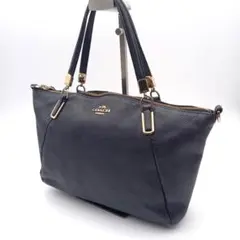 美品✨トリーバーチ テア トートバッグ 2way エンボスロゴ レザー