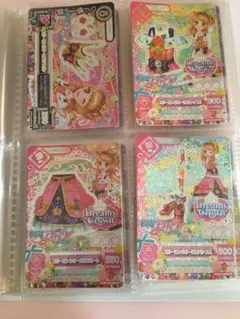 アイカツカード 付属品カード マクドナルド 4枚