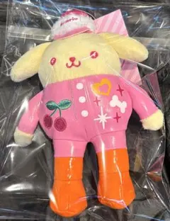 即日発送 サンリオ ポムポムプリン 原宿限定 マスコット ぬいぐるみ
