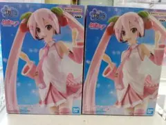 BANDAI NAMCO 初音ミク　桜ミク フィギュア　2体セット