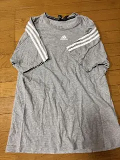 adidas グレー Tシャツ Lサイズ