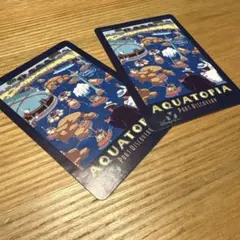 東京ディズニーシー アクアトピア ステッカー 2枚セット