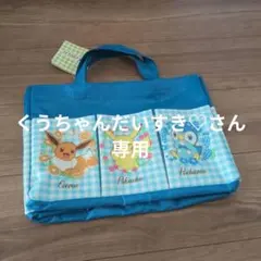 ポケットモンスター プラチナムザッカ ポケット付き収納バッグ