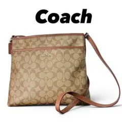 COACH ショルダーバッグ シグネチャー PVC レザー F34938