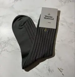 Vivienne Westwood グレー ストライプ ソックスのサムネイル