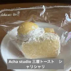 Acha studio 三層トースト スクイーズ