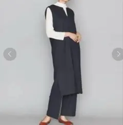 BY UNITEDARROWS メランジスリットジャンパースカート未使用