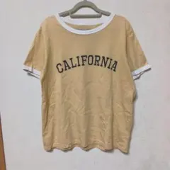 GU CALIFORNIAプリント Tシャツ 半袖 L