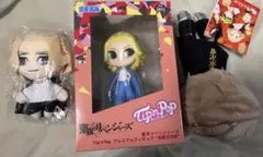 東京リベンジャーズ ３種 Tip'n'Pop 佐野万次郎 フィギュア ぬいぐるみ