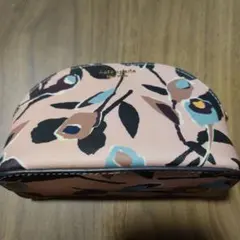 kate spade フラワーパターン ポーチ