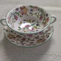 MINTON Haddon Hall スープカップ＆ソーサー - メルカリ