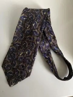 Christian Dior ネイビー花柄　ネクタイ Diorhome