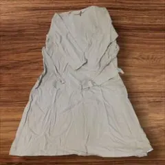 ​❤️新品タグ付 LINKINGS 綿100% ロングワンピース M コーヒー系