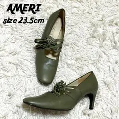 靴 Ameri vintage TRIANGLE BASIC PUMPS Ameri（アメリ）の「CANDY BASIC PUMPS（パンプス）」 - WEAR