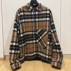 Well Done チェック柄 ジップアップジャケット