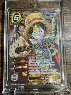 ミラバト P OP 09 ルフィ 箔押し+大会プロモONE PIECE全種セット