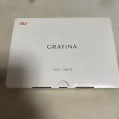au GRATINA ホワイト 箱付きガラケー 未使用品のサムネイル