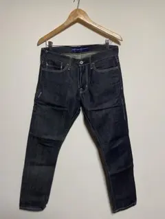 DENIM スリムフィット デニムパンツ ダークブルー