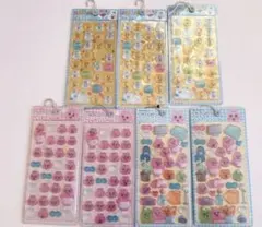 激安 赤字 おぱんちゅうさぎ んぽちゃむ シール 7枚セット 新品