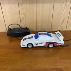昭和レトロ ジャンク品 トミー ポルシェ935 ラジコンカー 1/24
