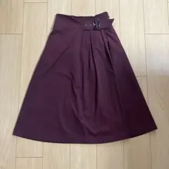ＡＧバイアクアガール：ロングスカート ボルドーＳサイズのサムネイル