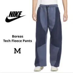 ナイキ M テック フリース ボアレス ワイド パンツ ズボン 紺