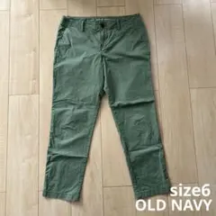 OLD NAVY ストレッチクロップドパンツ サイズ6のサムネイル