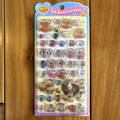 【正規品】うるちゅるポップシール　なっとうちゃん