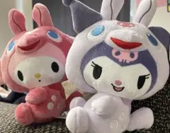 マイメロディ クロミ　ロディ　コラボぬいぐるみ 2体セット