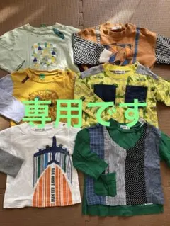 ラグマート　長袖Tシャツセット 80 薄手　春秋