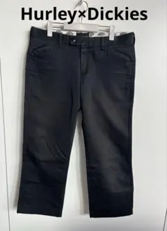Hurley×Dickies ハーレー　ディッキーズ　コラボ　ブラック　32