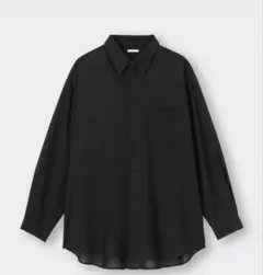 GU シアーオーバーサイズシャツ Mサイズ