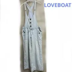 LOVEBOAT サロペット オーバーオール ライトブルー　Mのサムネイル