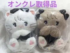 mikko characterBIGぬいぐるみムース•ラテBLACKRIBBON