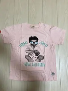 最終値下げroial ピンク Tシャツ Sサイズのサムネイル