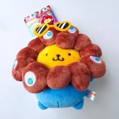 サンリオ ミャクミャク なりきりぬいぐるみ 日焼け ポムポムプリン