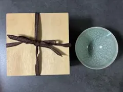 新品未使用　共箱付　藝珍傳承陶藝研究所 芸珍韓基権作　茶碗