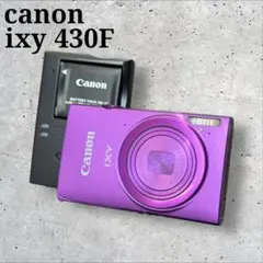 【美品】Canon IXY 430F パープル　動作確認済 中古】Canon キヤノン IXY 430F パープル コンパクトデジタル