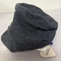 ダークグレー ウール混紡 ワークキャップ 新品タグ付き