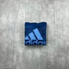 adidas 総柄 フーディ パーカー ブルー XL アディダス