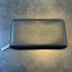 PELLE MORBIDA ペッレモルビダ ラウンドファスナー 長財布 黒のサムネイル