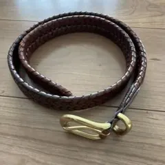 COACH メッシュベルト ブラウン サイズ32