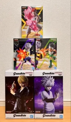 HUNTER×HUNTER フィギュア Grandista G.I.編 5体