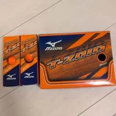 【未使用】MIZUNO T-ZOID ゴルフボール オレンジ 33 5個セットのサムネイル