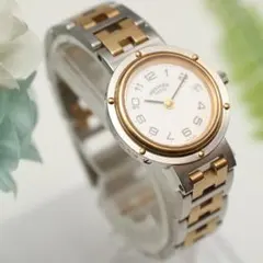 HERMES エルメス クリッパー CL4.220 クォーツ レディースのサムネイル