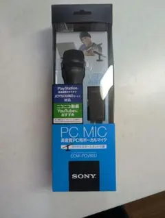 未使用品　SONY ECM-PCV80U PC用ボーカルマイクのサムネイル