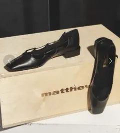 GRISE LE TALON ルタロン レザー　パンプス　フラットシューズ